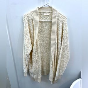 Cream cardigan